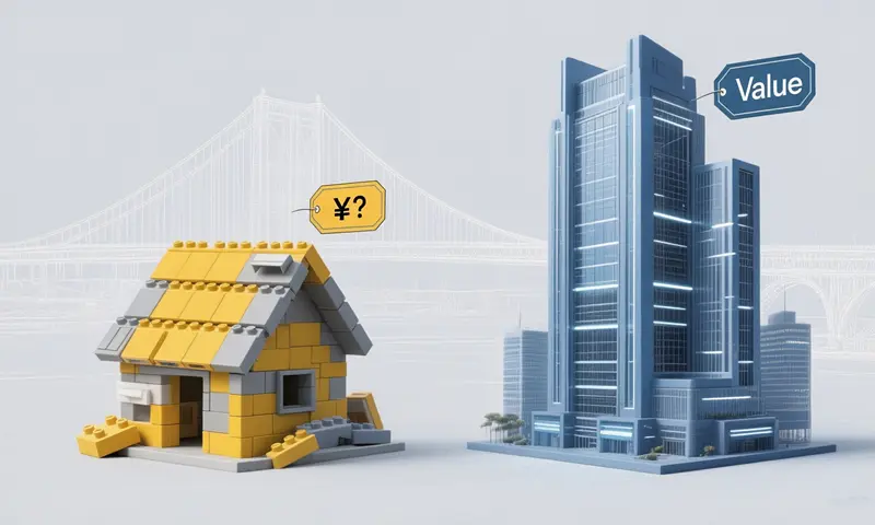 益阳网站建设价格对比：模板站与定制开发成本分析图。